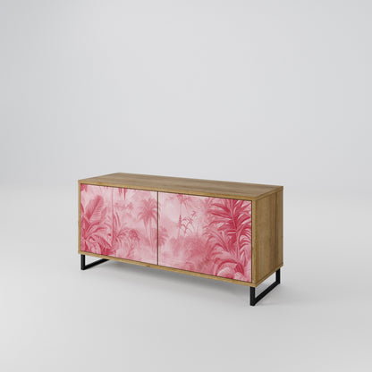 SWEET TROPICS Compact 2-Door TV Cabinet
