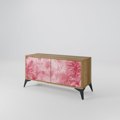SWEET TROPICS Compact 2-Door TV Cabinet