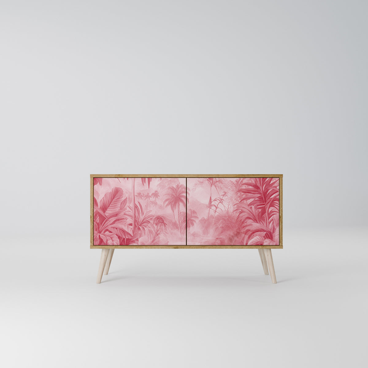 SWEET TROPICS Compact 2-Door TV Cabinet