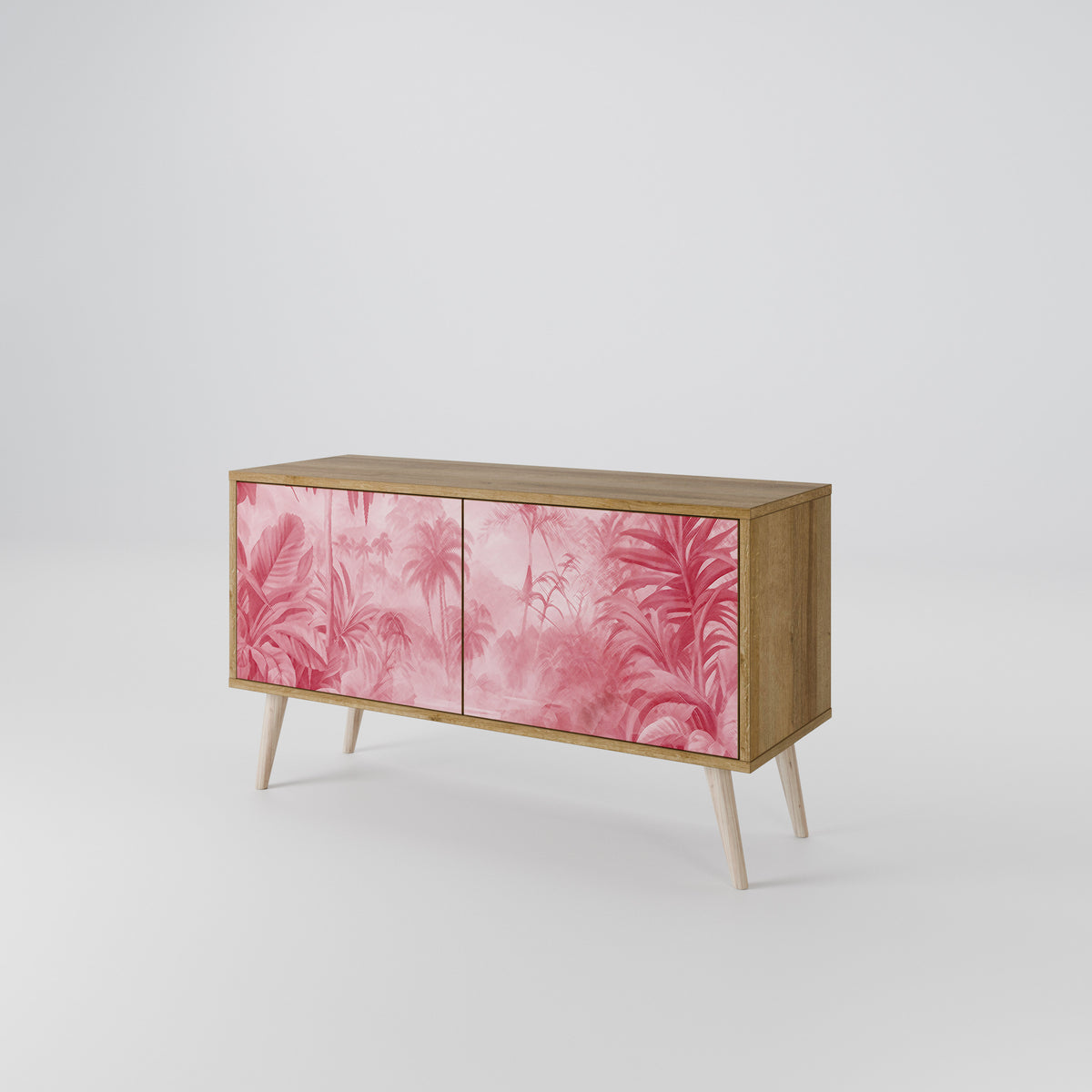 SWEET TROPICS Compact 2-Door TV Cabinet
