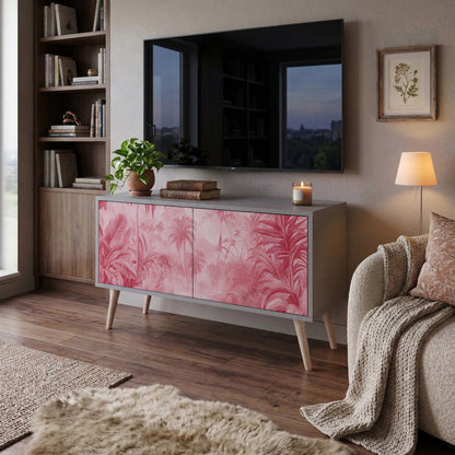SWEET TROPICS Compact 2-Door TV Cabinet