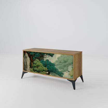 VERDURE ABYSS Compact 2-Door TV Cabinet