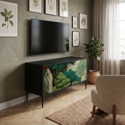 VERDURE ABYSS Compact 2-Door TV Cabinet