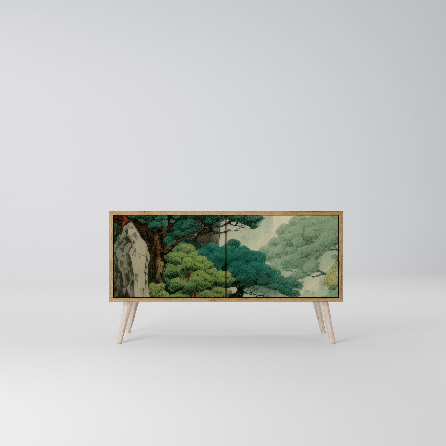 VERDURE ABYSS Compact 2-Door TV Cabinet