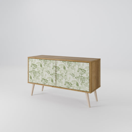 FENNEL BALDACHIN Compact 2-Door TV Cabinet