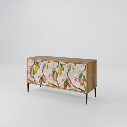 COCOA FRUITS Compact 2-Door TV Cabinet