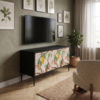 COCOA FRUITS Compact 2-Door TV Cabinet