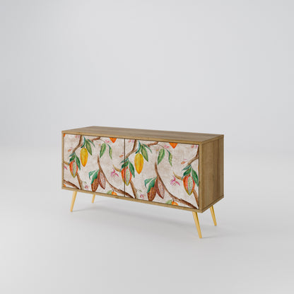 COCOA FRUITS Compact 2-Door TV Cabinet