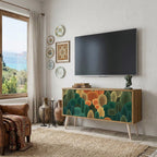 AUTUMN KALEIDOSCOPE Compact 2-Door TV Cabinet
