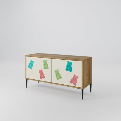 GUMMY BEARS Compact 2-Door TV Cabinet