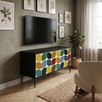 WEIGHTLESS HOURS Compact 2-Door TV Cabinet