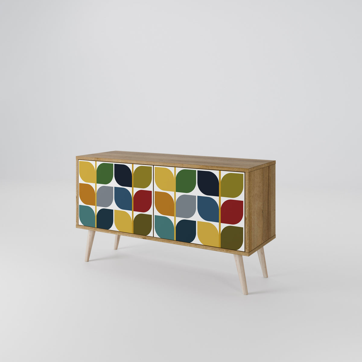 WEIGHTLESS HOURS Compact 2-Door TV Cabinet