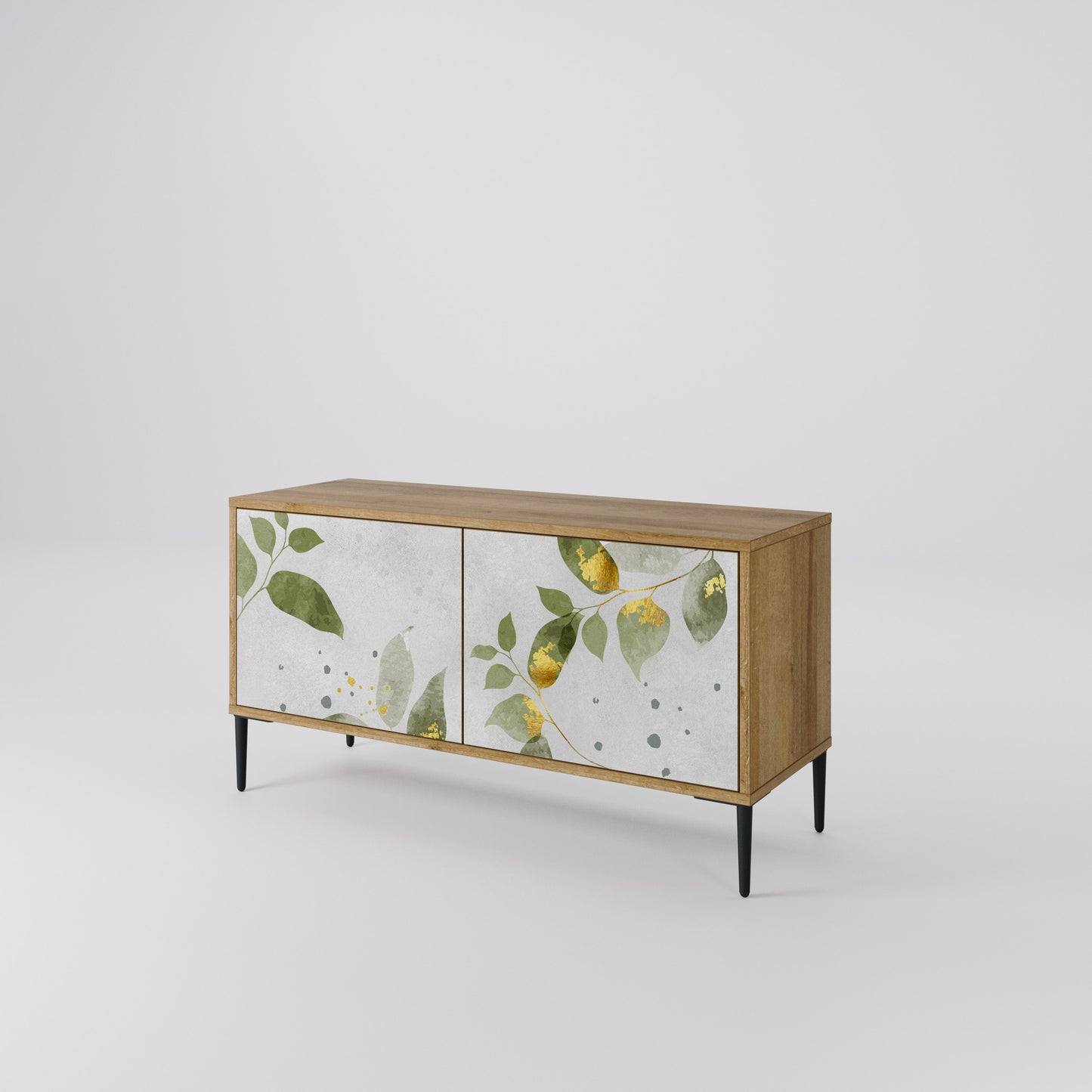 ELEGANT BOTANICS Compact 2-Door TV Cabinet
