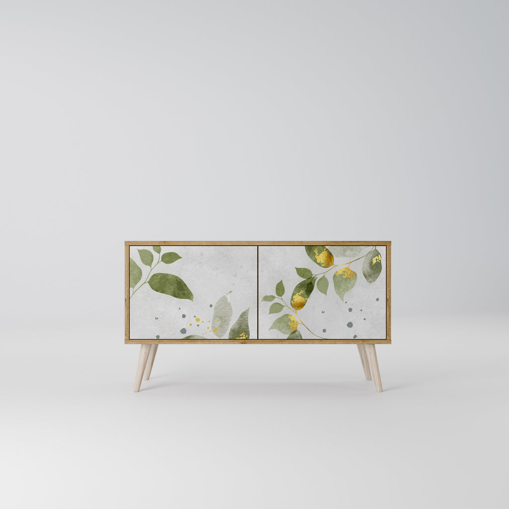 ELEGANT BOTANICS Compact 2-Door TV Cabinet