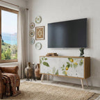 ELEGANT BOTANICS Compact 2-Door TV Cabinet