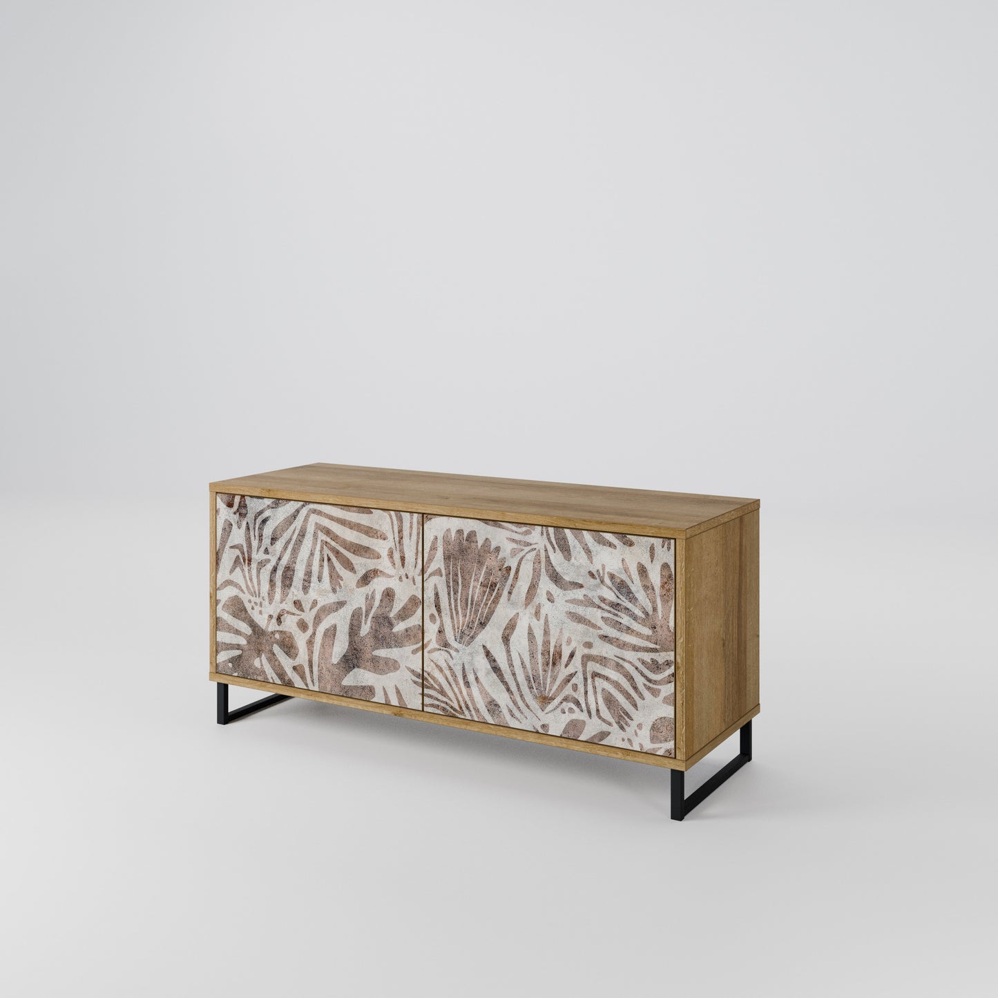 PASSING TIME Compact 2-Door TV Cabinet