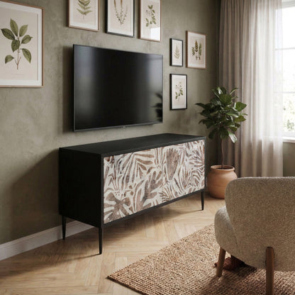 PASSING TIME Compact 2-Door TV Cabinet