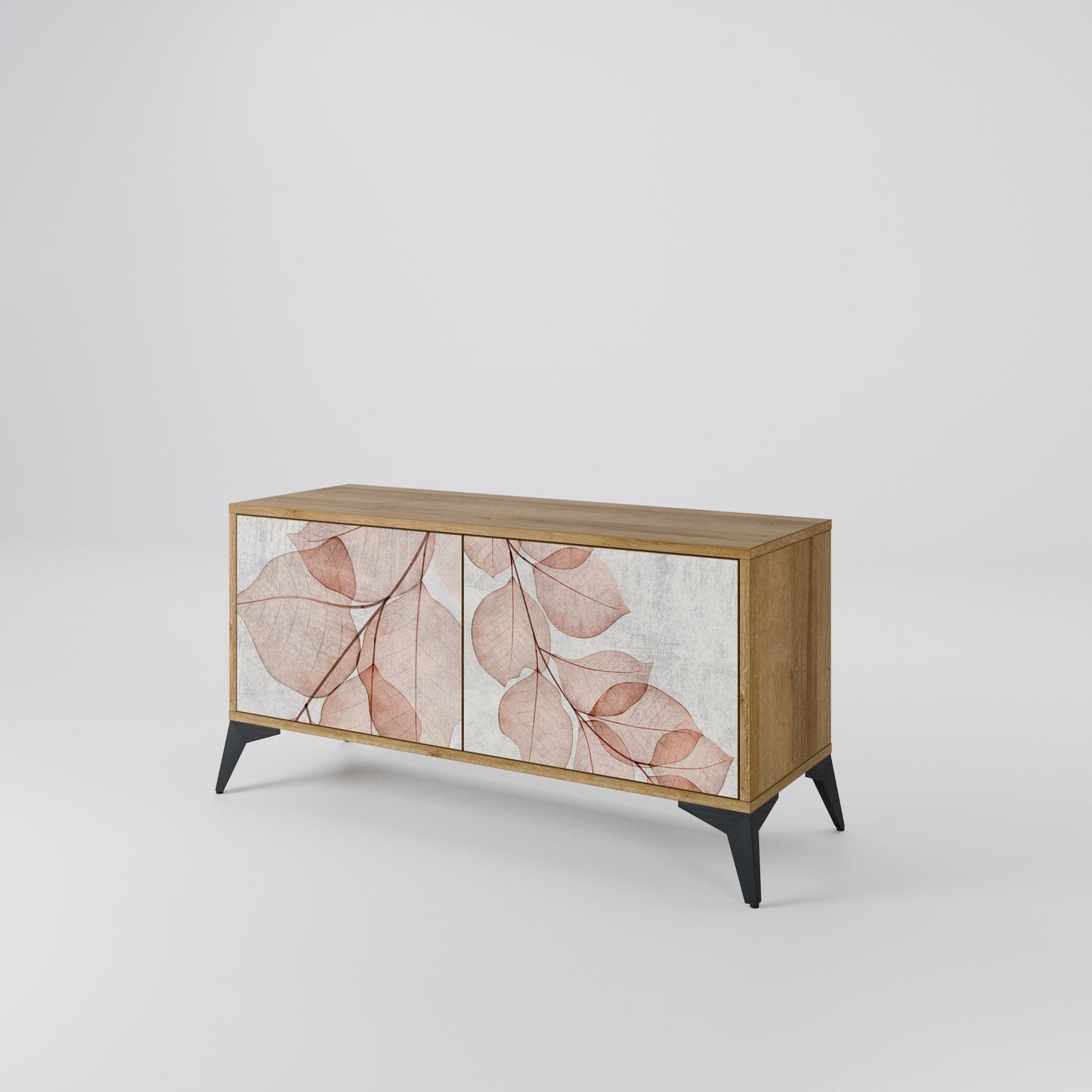 AUTUMN FRAGILITY Compact 2-Door TV Cabinet