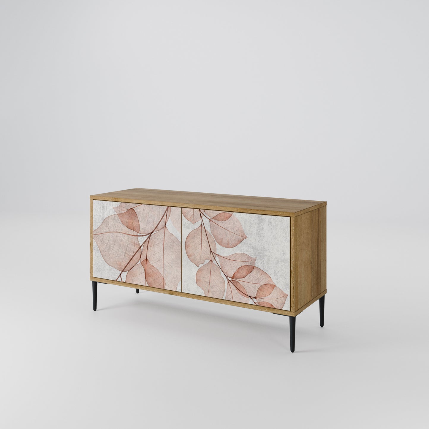 AUTUMN FRAGILITY Compact 2-Door TV Cabinet