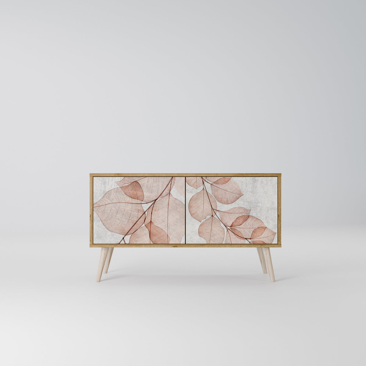 AUTUMN FRAGILITY Compact 2-Door TV Cabinet