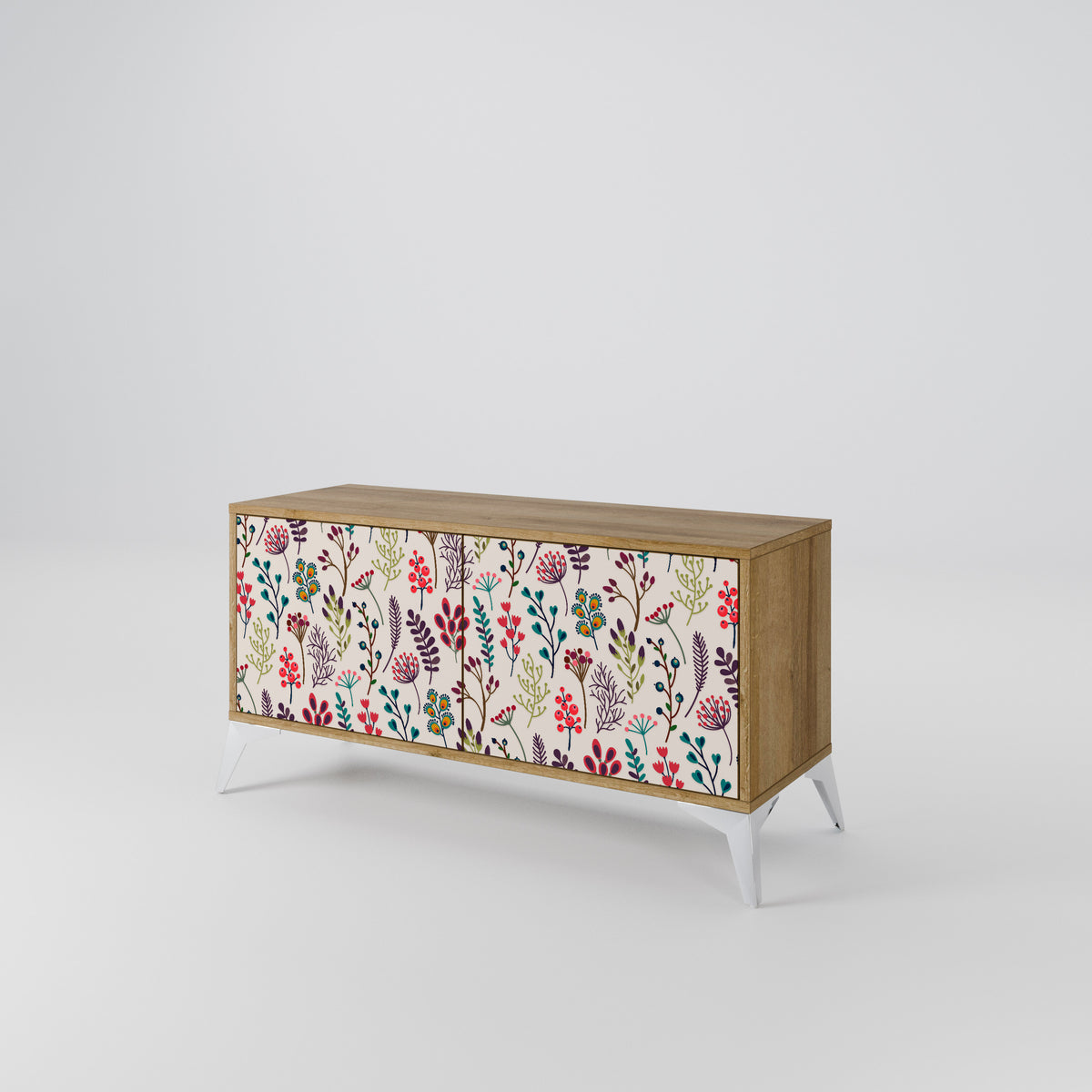 AUTUMN SUNDRIES Compact 2-Door TV Cabinet
