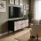 AUTUMN SUNDRIES Compact 2-Door TV Cabinet