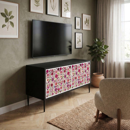 PETAL GARDEN Compact 2-Door TV Cabinet