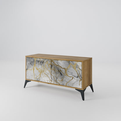 TIMELESS GLIDE Compact 2-Door TV Cabinet