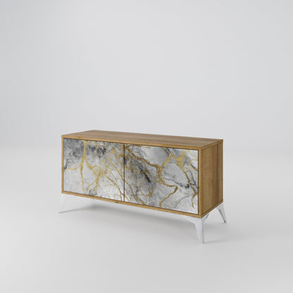 TIMELESS GLIDE Compact 2-Door TV Cabinet