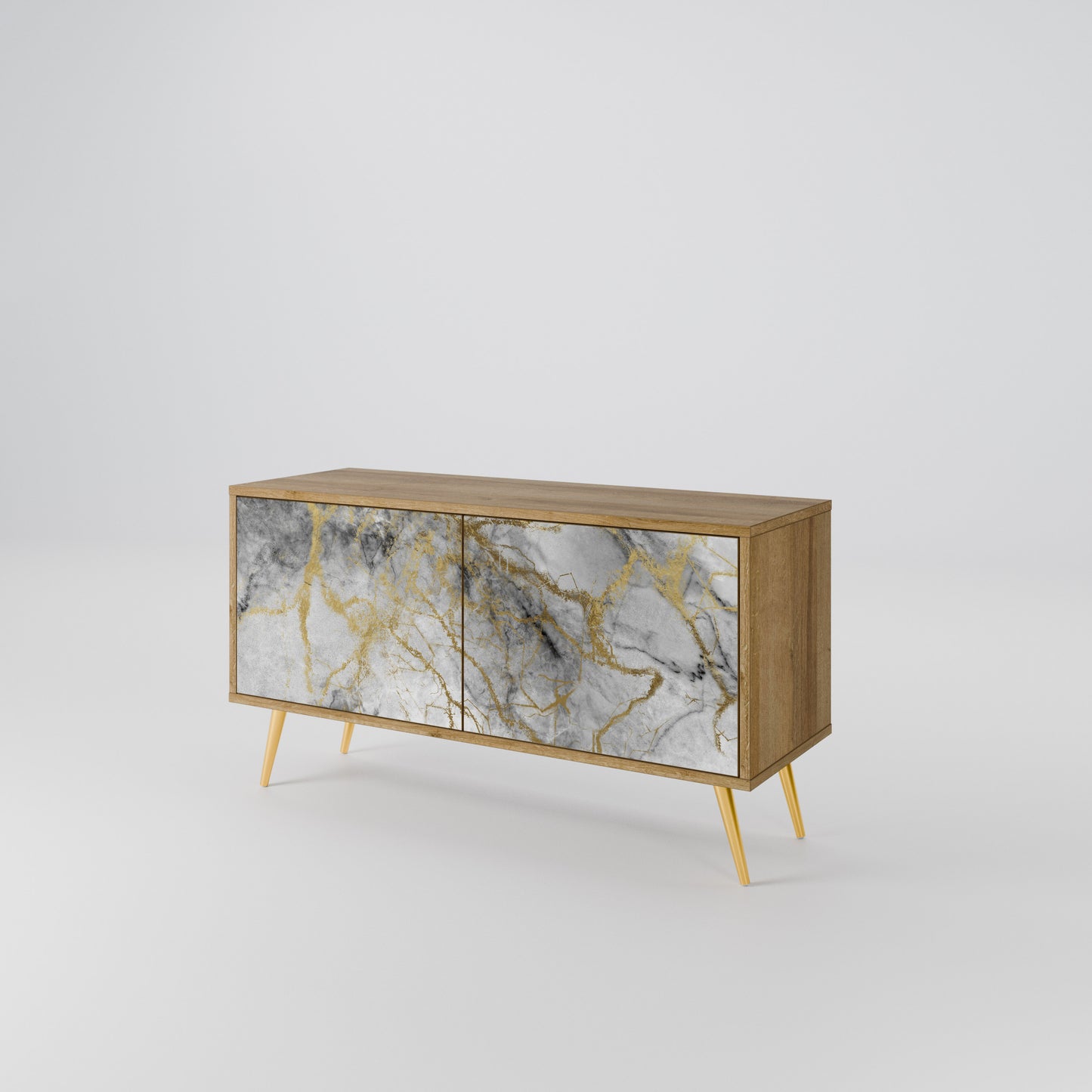 TIMELESS GLIDE Compact 2-Door TV Cabinet