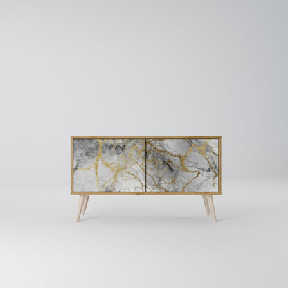 TIMELESS GLIDE Compact 2-Door TV Cabinet