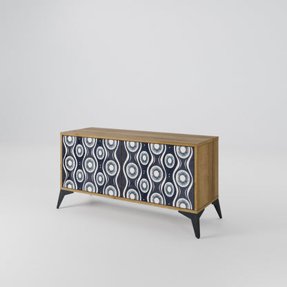GRAPHITE EYES Compact 2-Door TV Cabinet
