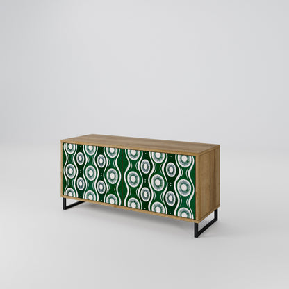 GREEN EYES Compact 2-Door TV Cabinet