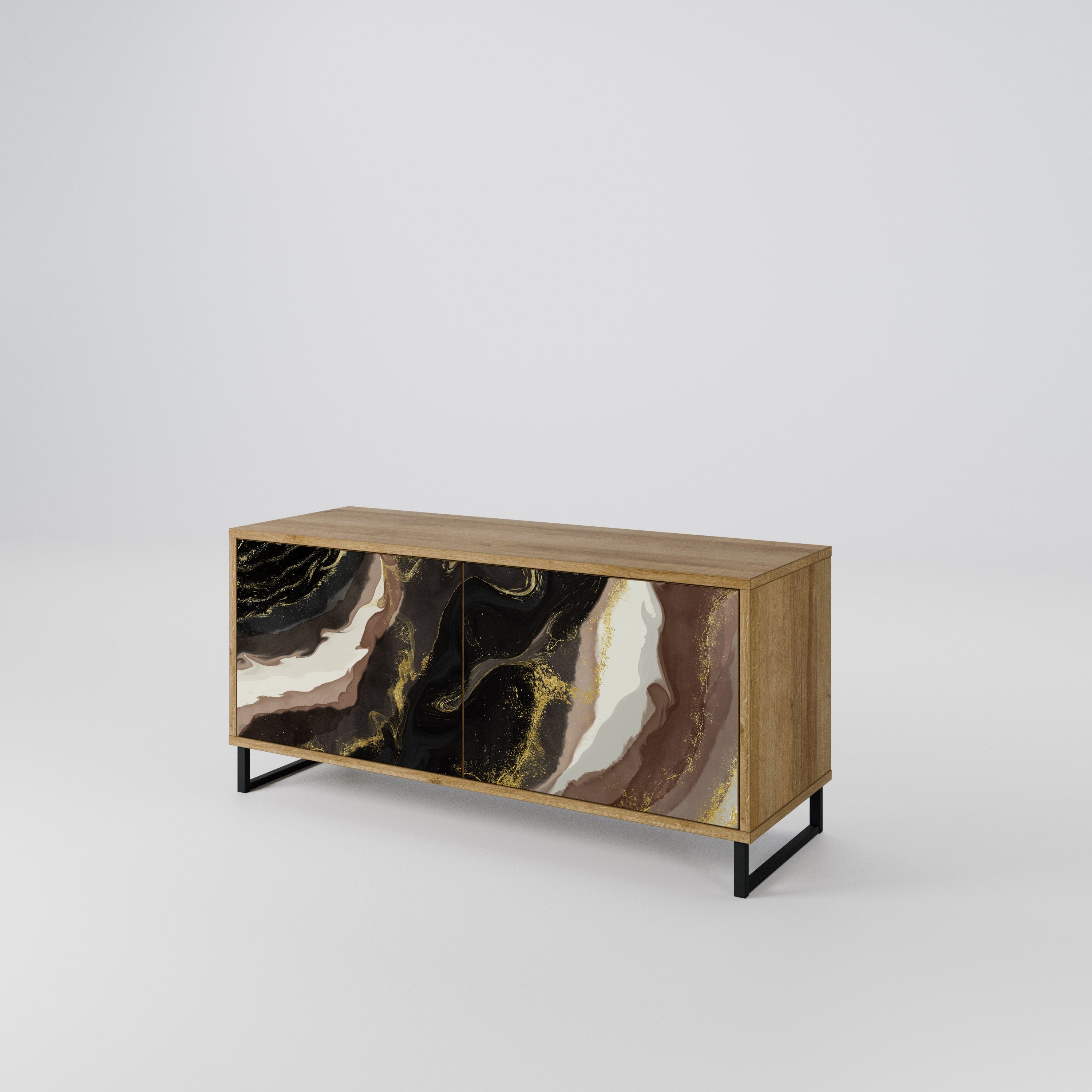 GOLD DUST Compact 2-Door TV Cabinet