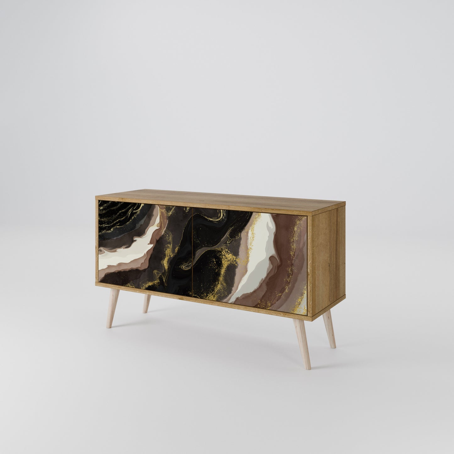 GOLD DUST Compact 2-Door TV Cabinet