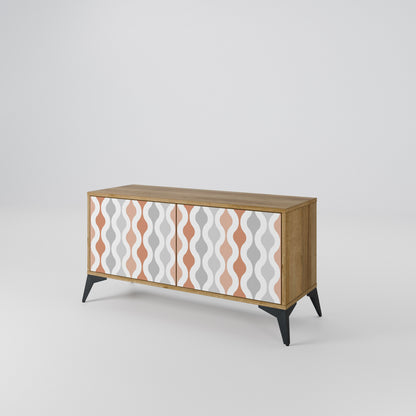 HAZY NOSTALGIA Compact 2-Door TV Cabinet