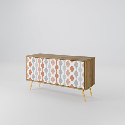 HAZY NOSTALGIA Compact 2-Door TV Cabinet