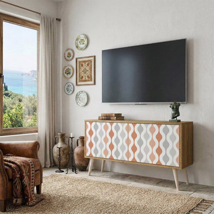 HAZY NOSTALGIA Compact 2-Door TV Cabinet