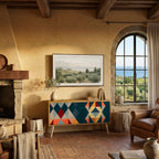 CRACKED ILLUSION Compact 2-Door TV Cabinet