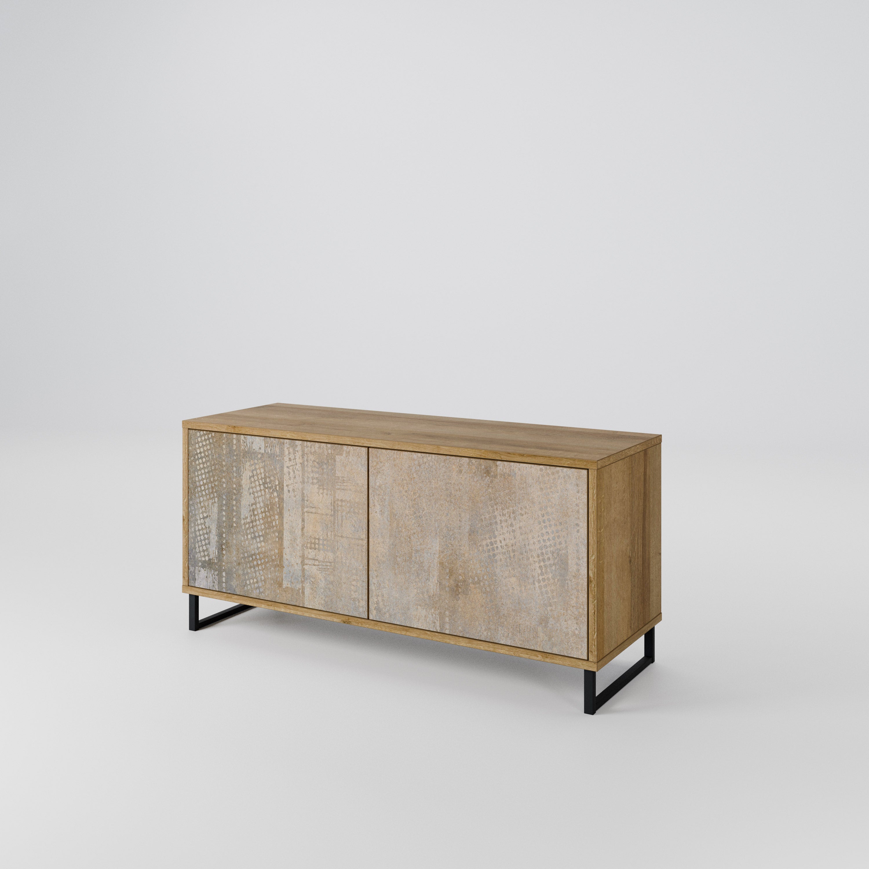 SCREEN ERROR Compact 2-Door TV Cabinet