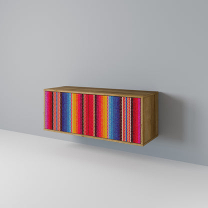 ETHNIC MEXICAN Compact 2-Door TV Cabinet