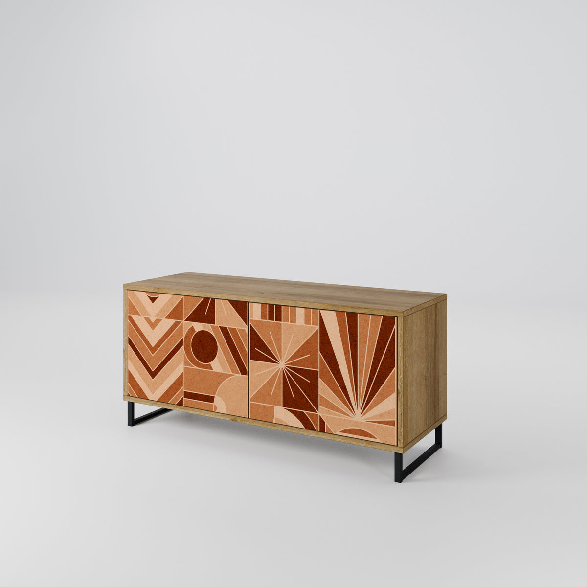 PRISM MOSAIC Compact 2-Door TV Cabinet
