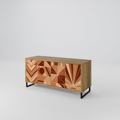 PRISM MOSAIC Compact 2-Door TV Cabinet