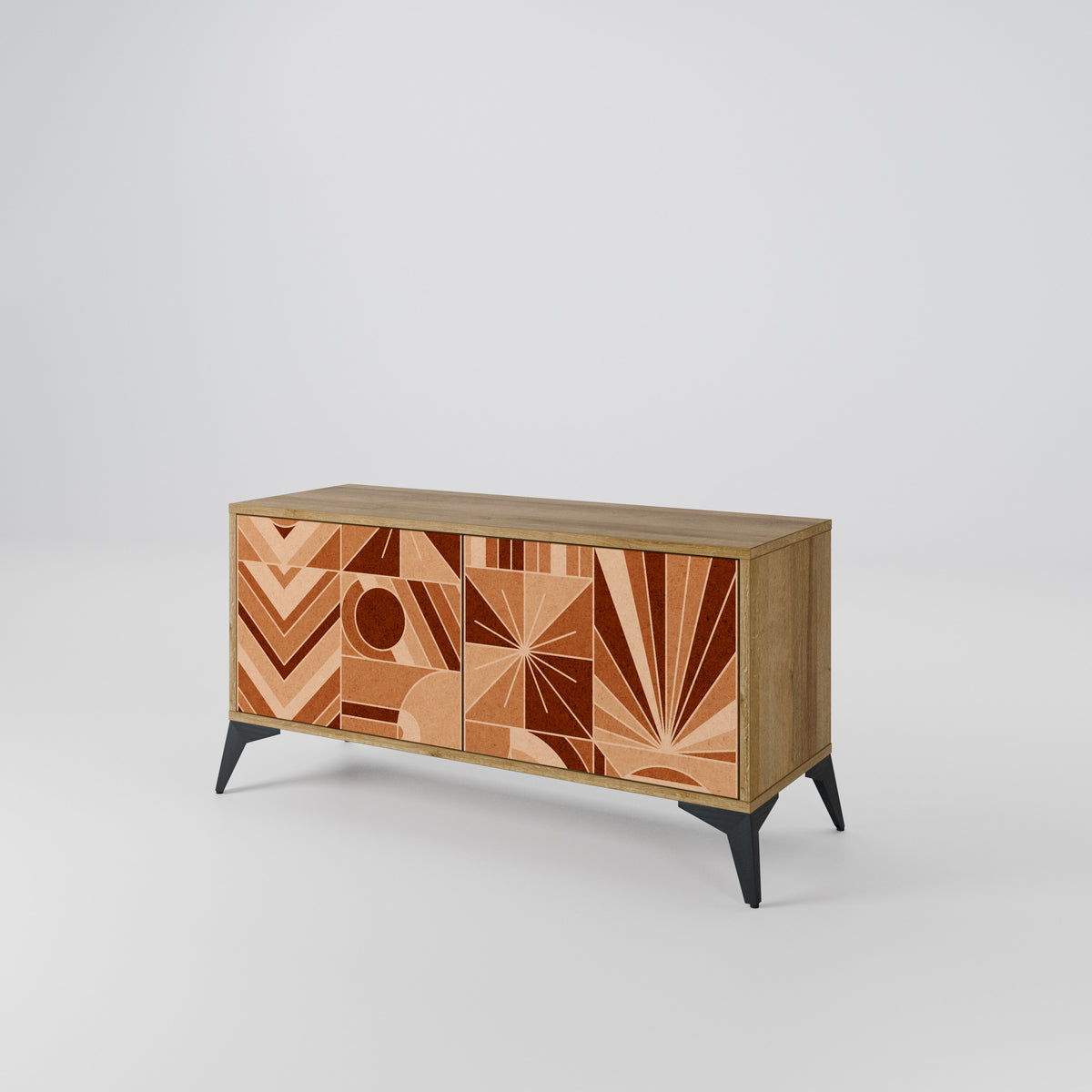 PRISM MOSAIC Compact 2-Door TV Cabinet