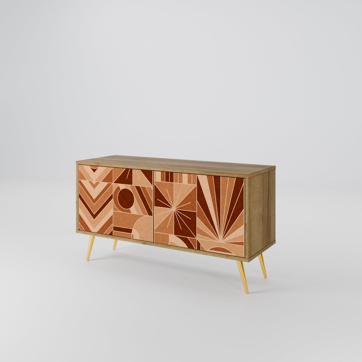 PRISM MOSAIC Compact 2-Door TV Cabinet