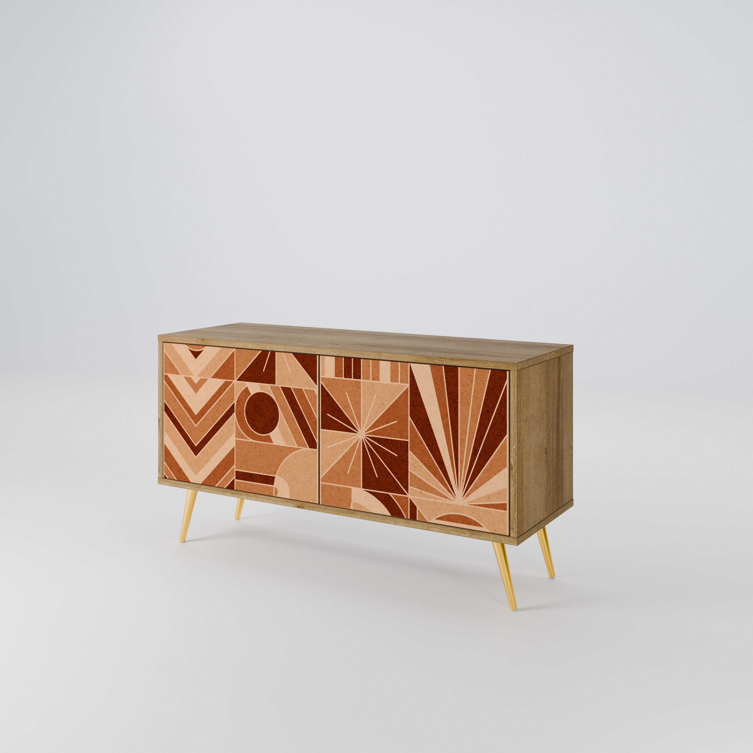 PRISM MOSAIC Compact 2-Door TV Cabinet