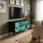 HARMONIC GRID Compact 2-Door TV Cabinet