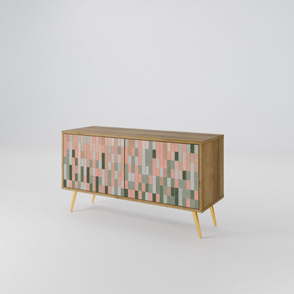 BUILDING THE FUTURE Compact 2-Door TV Cabinet