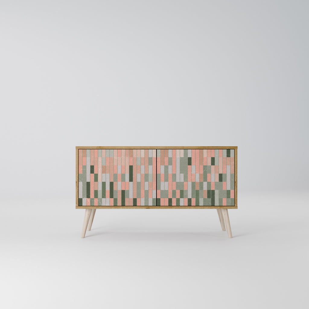 BUILDING THE FUTURE Compact 2-Door TV Cabinet