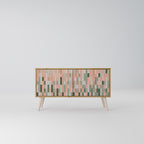 BUILDING THE FUTURE Compact 2-Door TV Cabinet